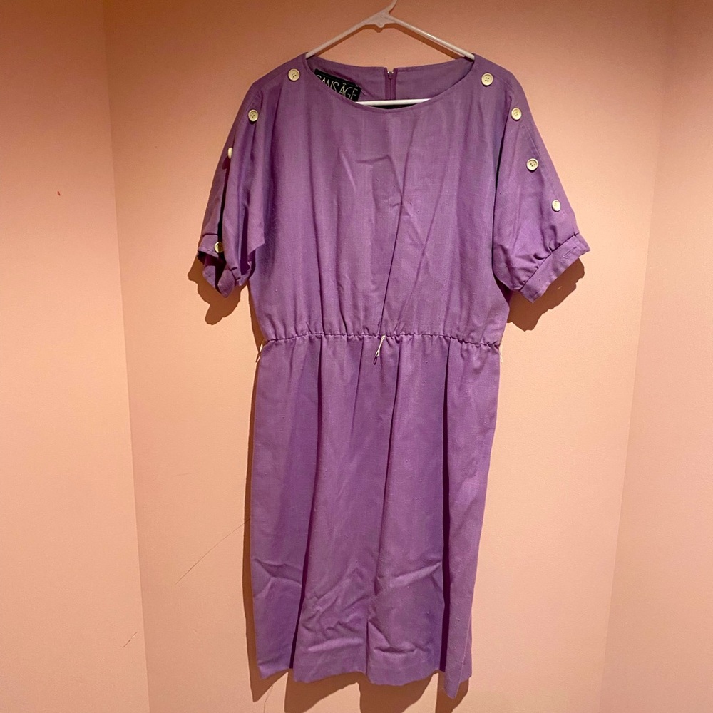 Sans Age Vintage 80s dress